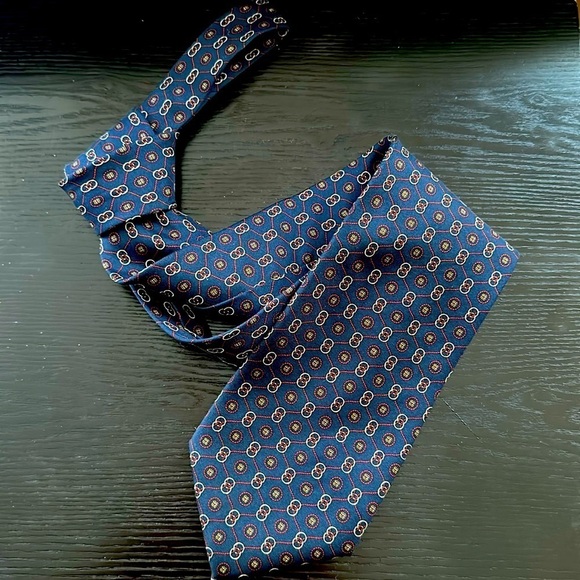 Vintage Paolo GUCCI Silk Tie - Picture 1 of 10